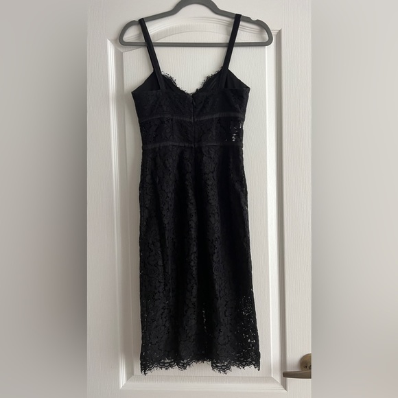 Express Lace Black Dress XS - Picture 2 of 3